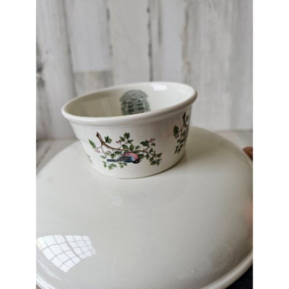 Portmerion hoopoe compote platter bowl birds Britain England tray footed platter - Picture 7 of 8